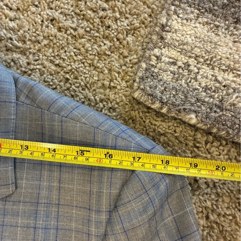 Purveyors of Fine Menswear Custom Men’s Blazer Loro Piana Superfine Wool Plaid